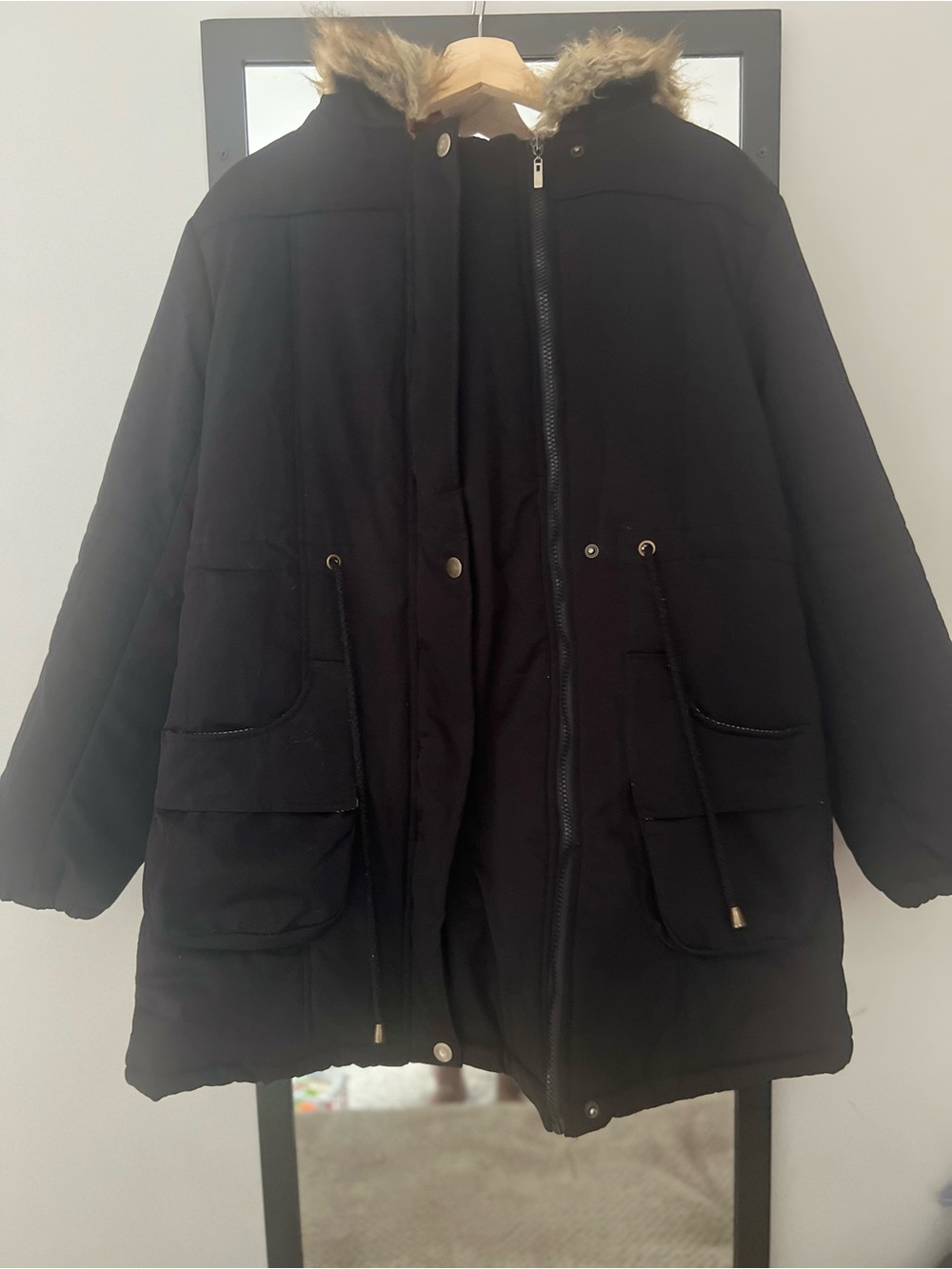 Maacie Maternity Fleece Lined Winter Parka